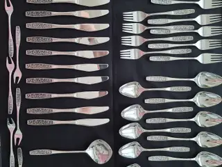 Rose Petit bestik stainless steel - 80 dele