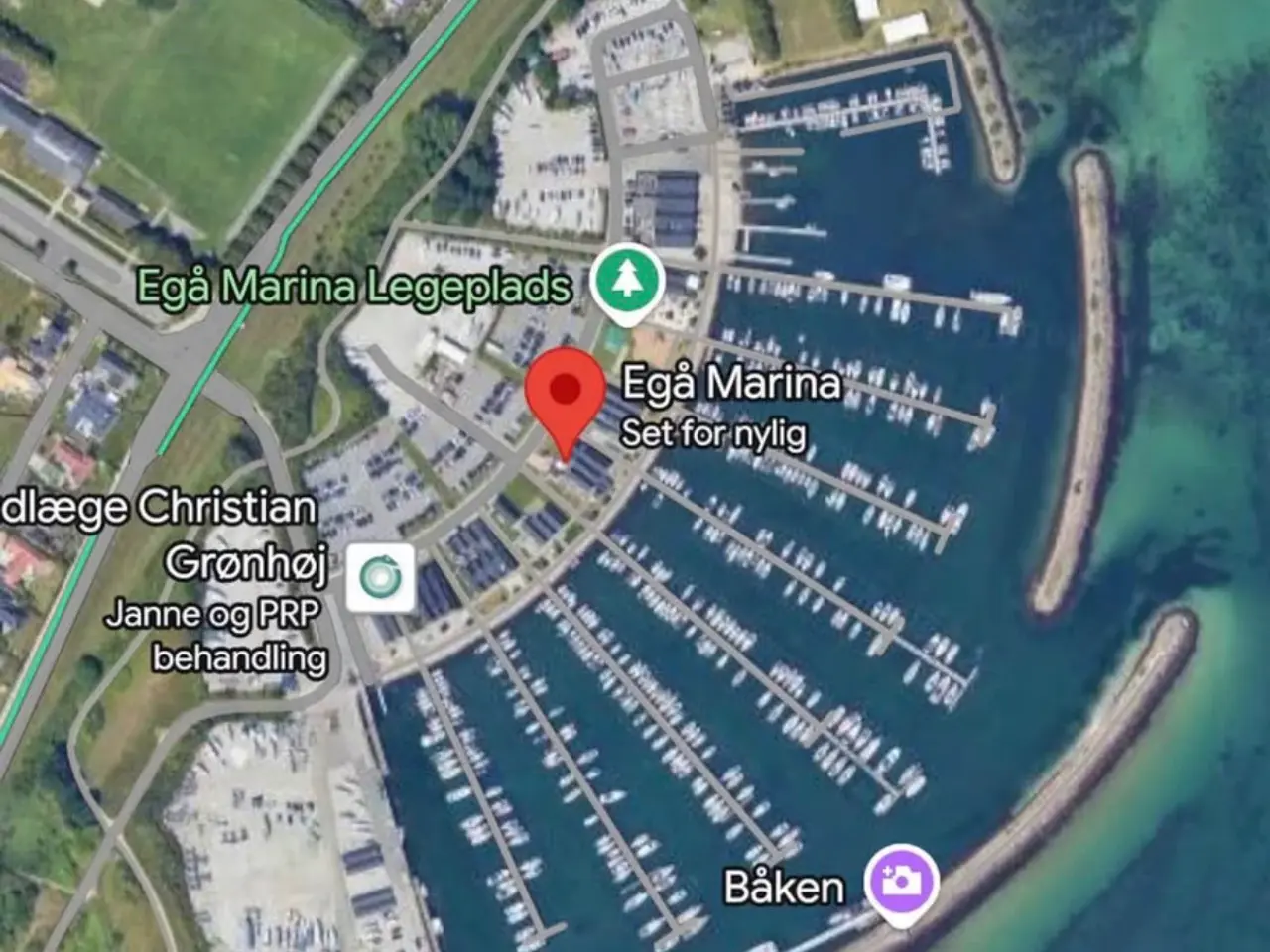 Billede 1 - Bådplads til salg i Egå Marina
