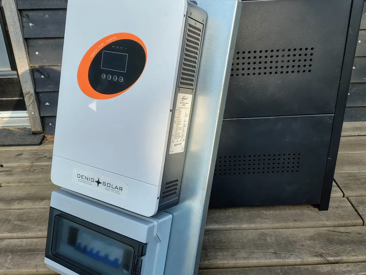 Billede 1 - Off Grid solcellesnlæg