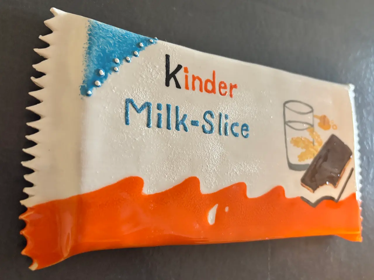 Billede 5 - Kinder mælkesnitte håndlavet i keramik