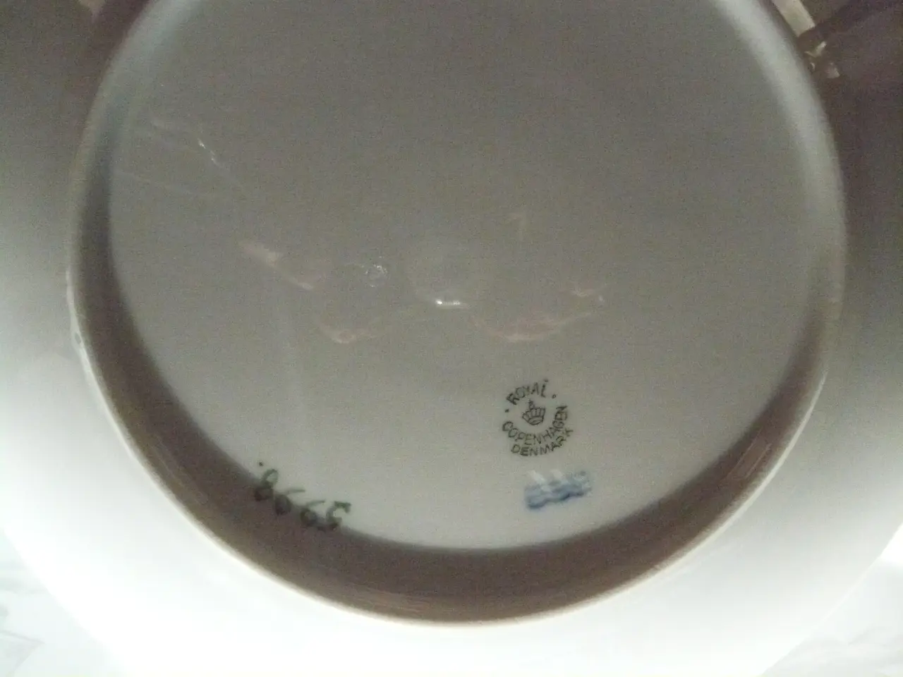 Billede 2 - Royal Copenhagen - 4 fladetallerkner med sejleskib