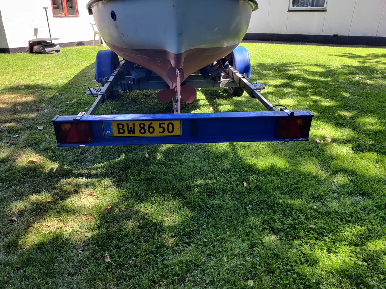 Billede 3 - Hobro Dam jolle med trailer