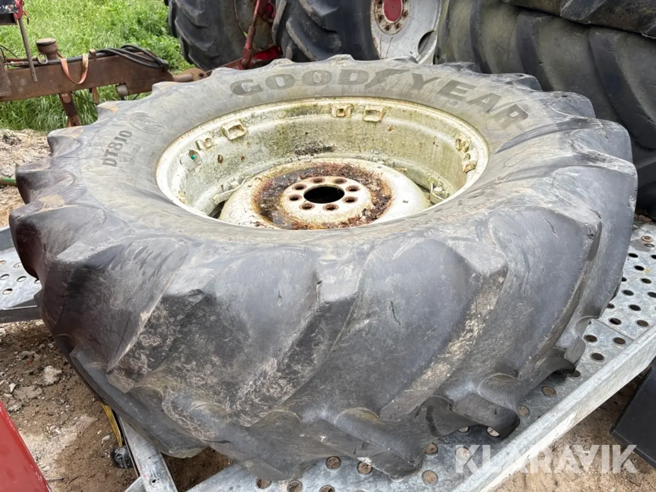 Billede 2 - Traktor hjul Goodyear DT810 - 2 styk, 580/70R38