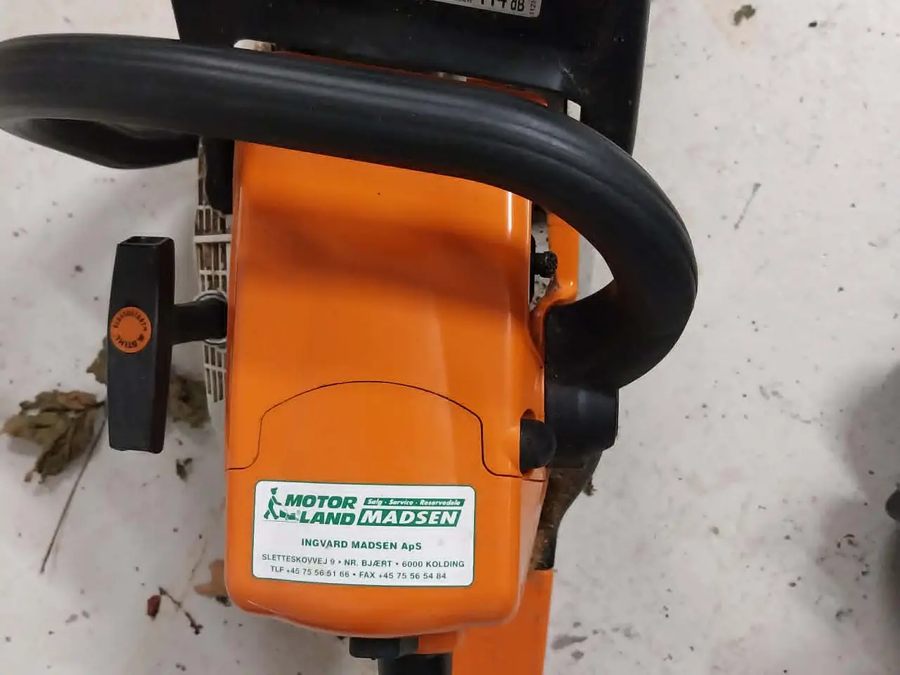 Billede 3 - Kædesav benzin Stihl med manual