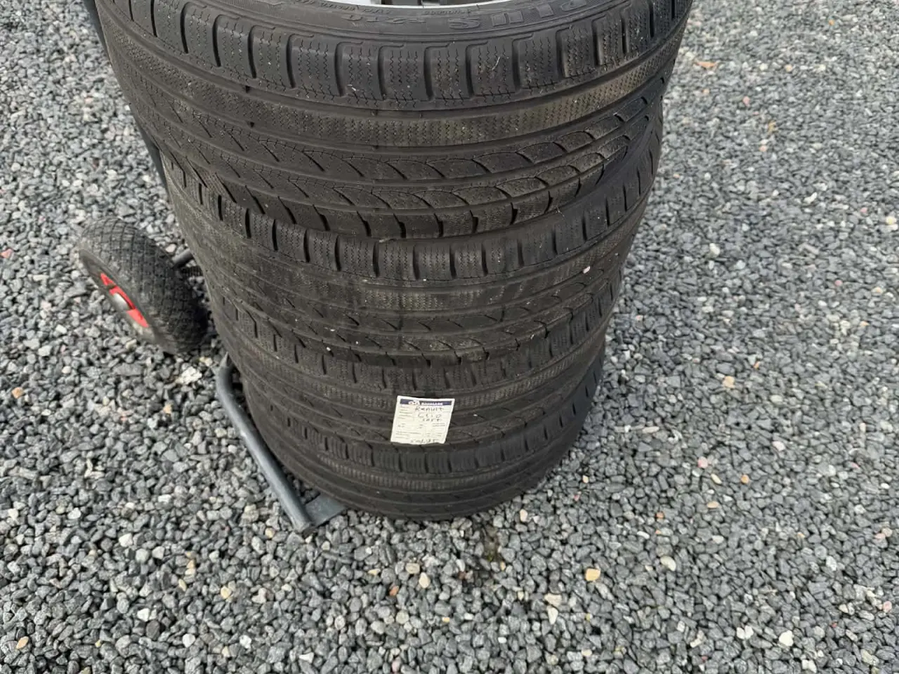 Billede 1 - 4 x 100 Renault Clio alufælge med vinterdæk