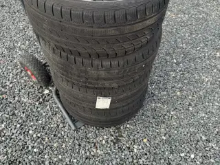 4 x 100 Renault Clio alufælge med vinterdæk