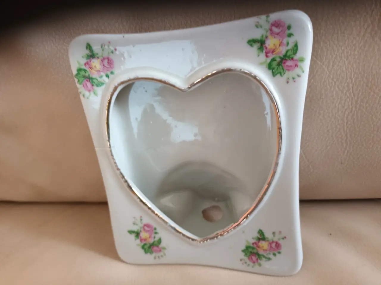Billede 3 - 3 ANTIKKE PORCELÆNS RAMMER 10X13 cm