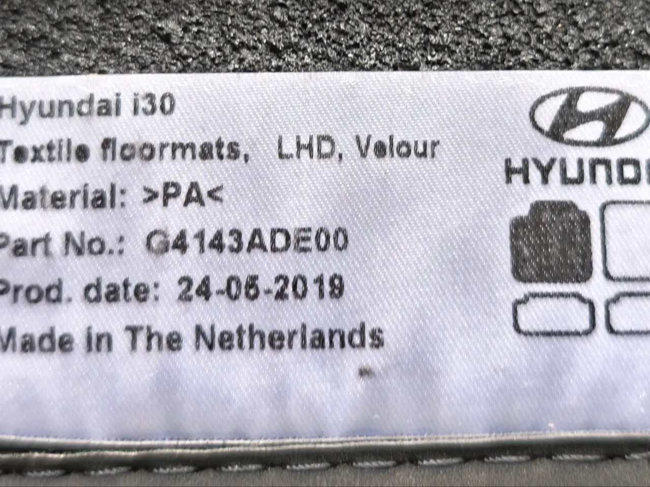 Billede 2 - Måtter Hyundai i30 