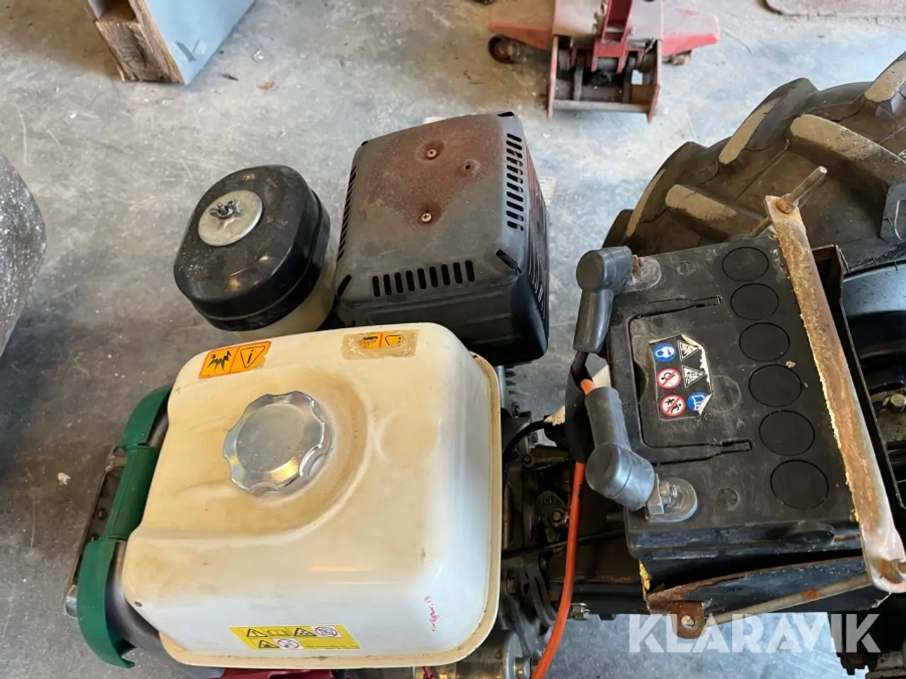 Billede 10 - Minitraktor Ferrari 360 grundmaskine