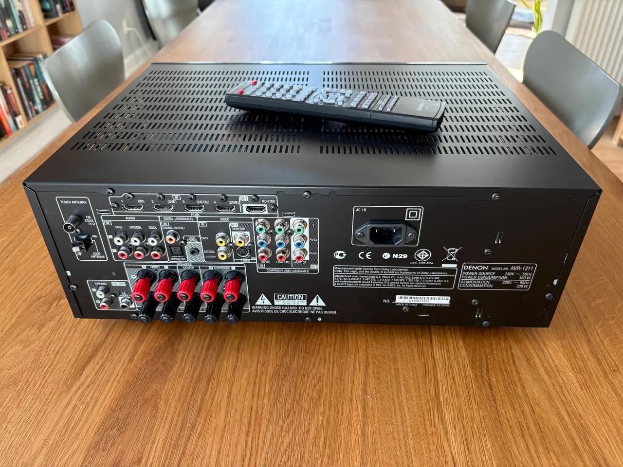 Billede 2 - Denon AVR-1311 Dolby DTS 5.1 receiver 4+1 HDMI