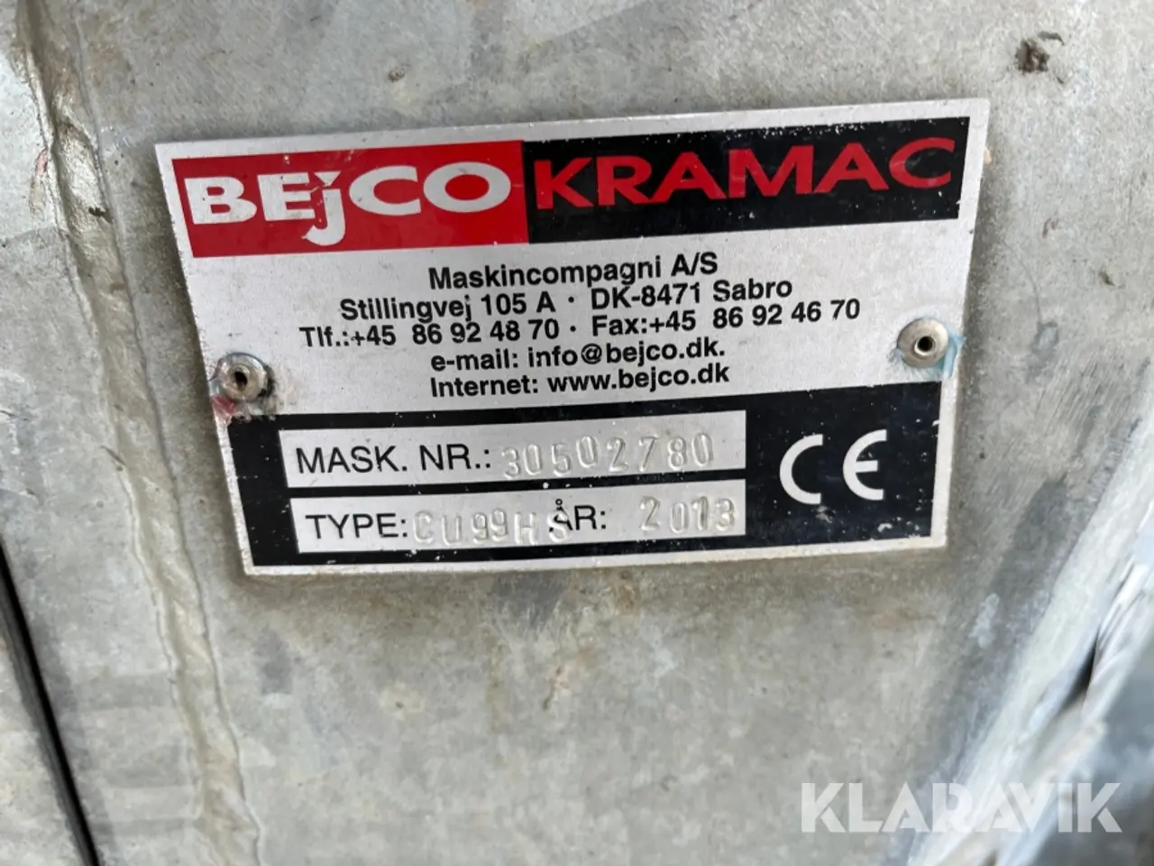 Billede 9 - Motortrillebør Bejco Maxi CU99HS