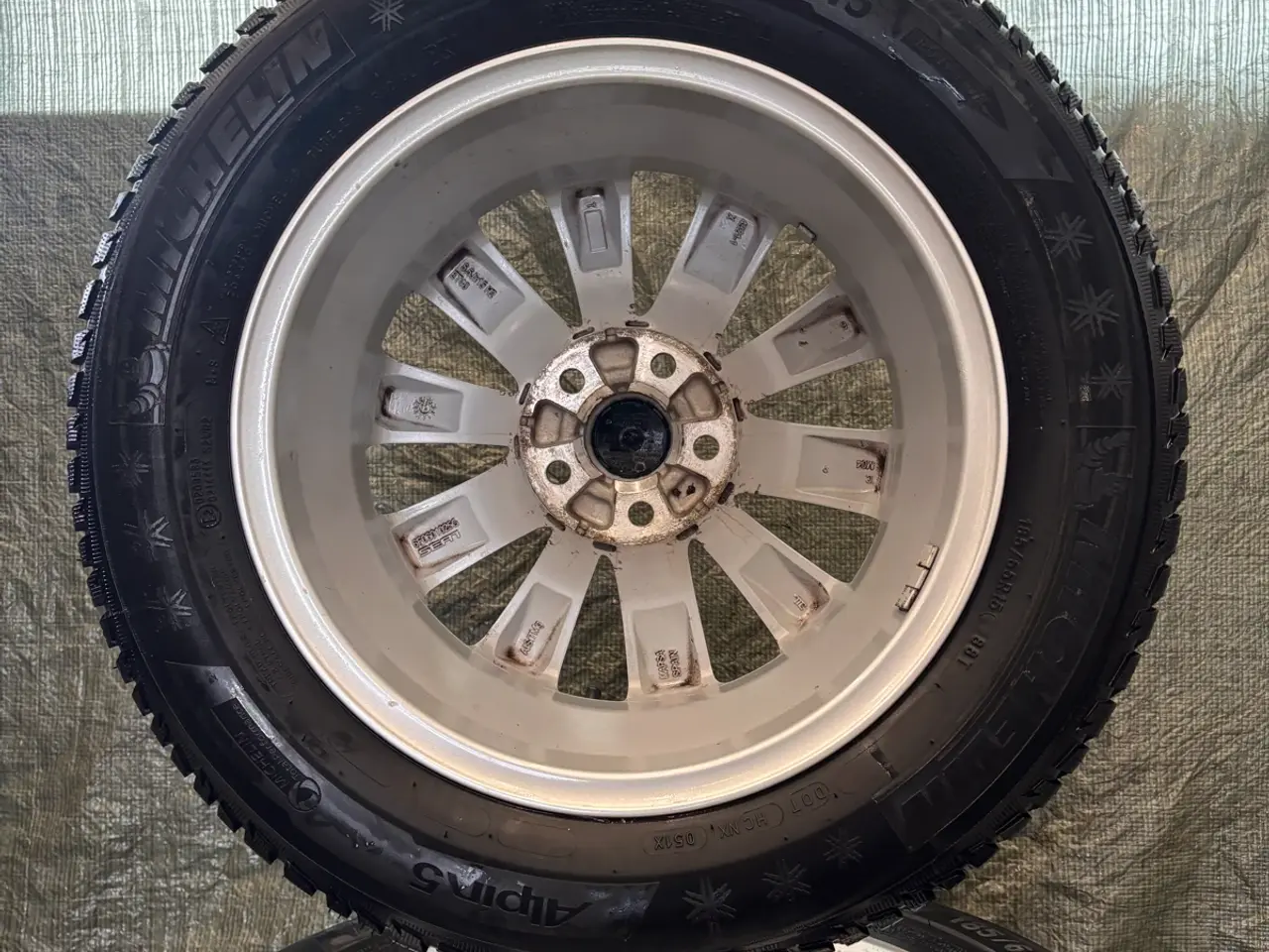 Billede 6 - Originale SEAT Ibiza Alufælge med Goodyear Vinterd
