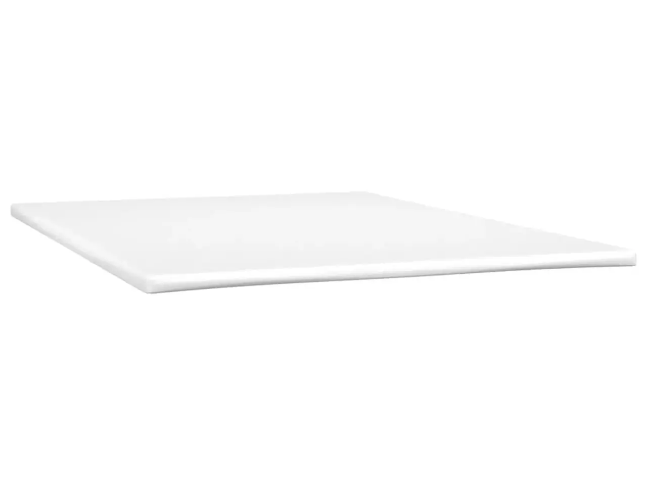 Billede 2 - Topmadras 140×190×5 cm - skum, hvid