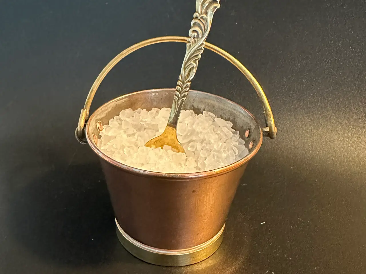 Billede 6 - Vintage genstande af bronze, messing og kobber