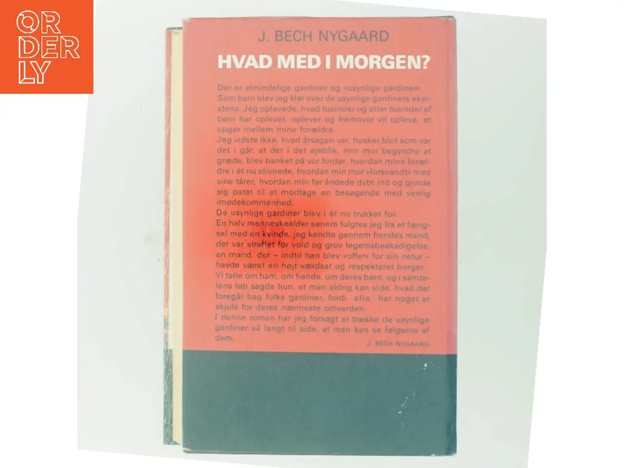 Billede 3 - Hvad med i morgen? af J. Bech Nygaard (Bog)