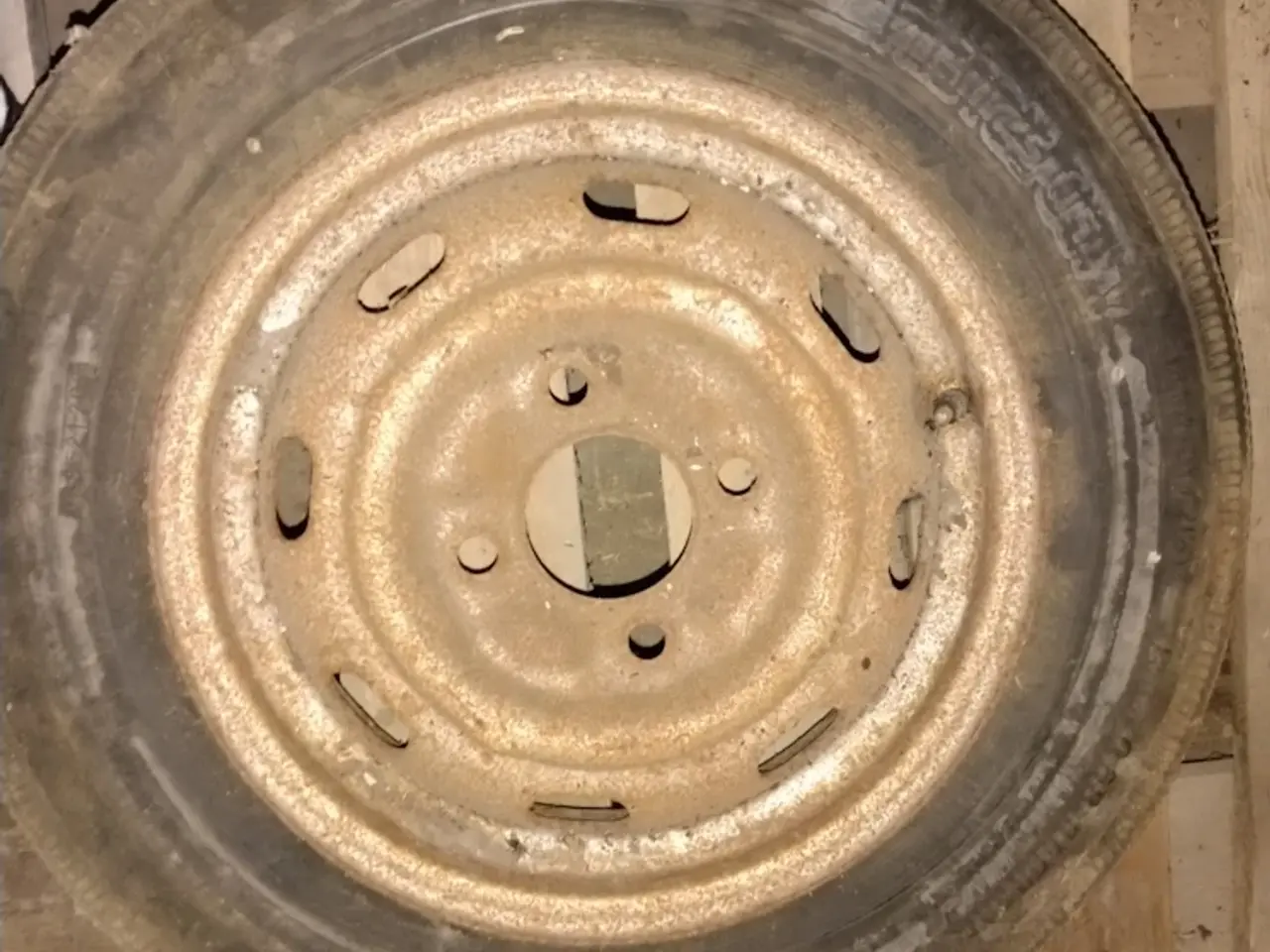 Billede 1 - Originalt VW Reservehjul 4x130