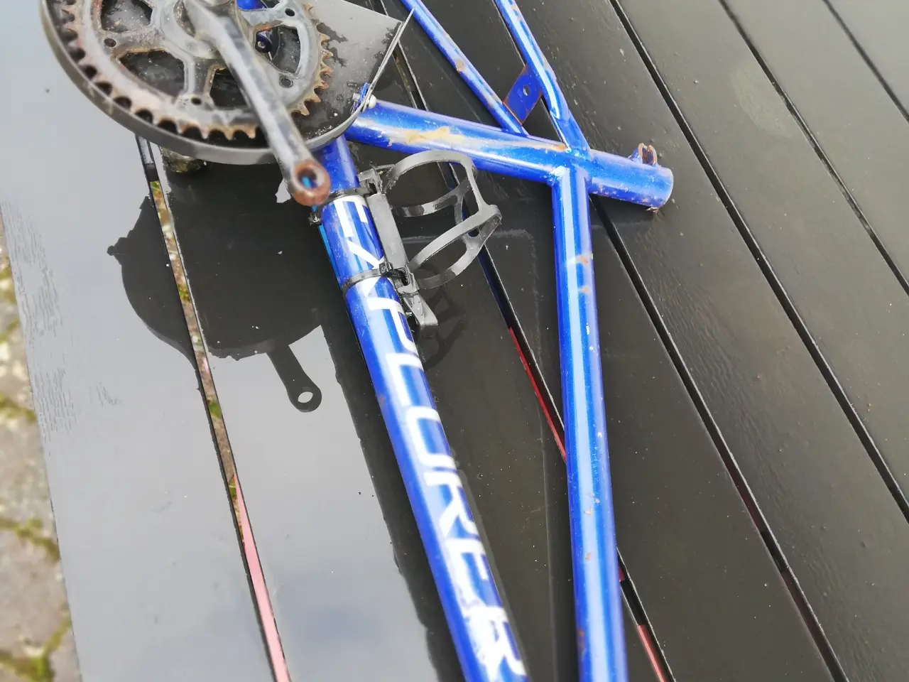 Billede 4 - Børne cykel Stel Explorer til reservedele