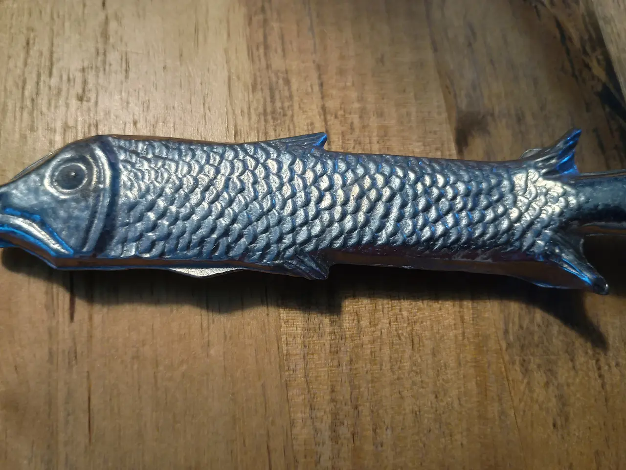 Billede 5 - Fiskeskæller formet som en fisk.