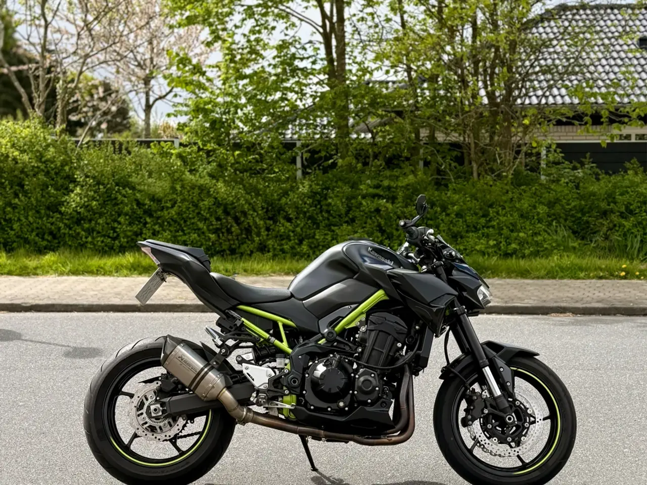 Billede 4 - Kawasaki Z900 2021 Akrapovič udstødning