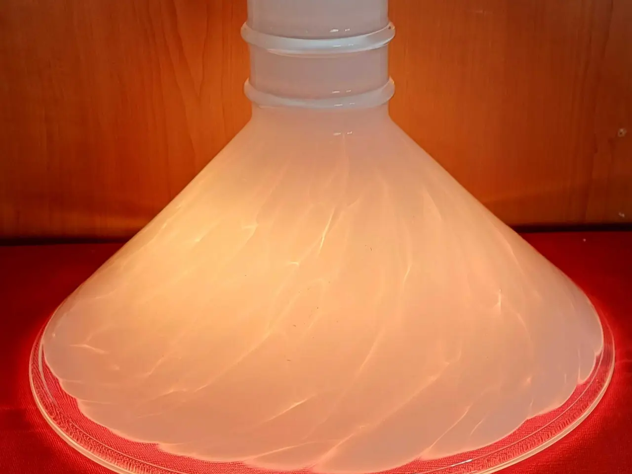 Billede 4 - Smuk Holmegaard glas loftpendel