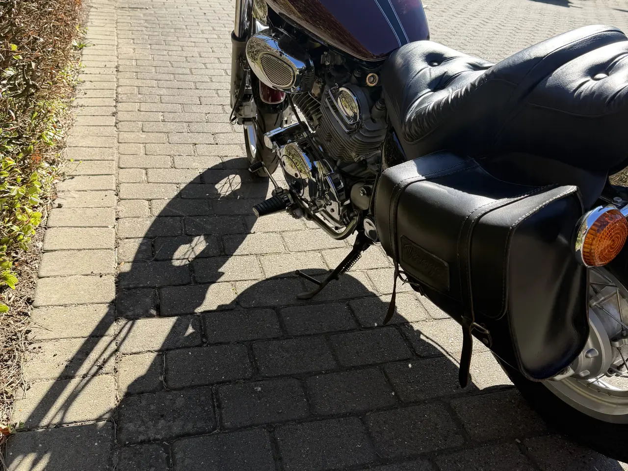 Billede 2 - Yamaha xv 750 1995  16520 km nys 