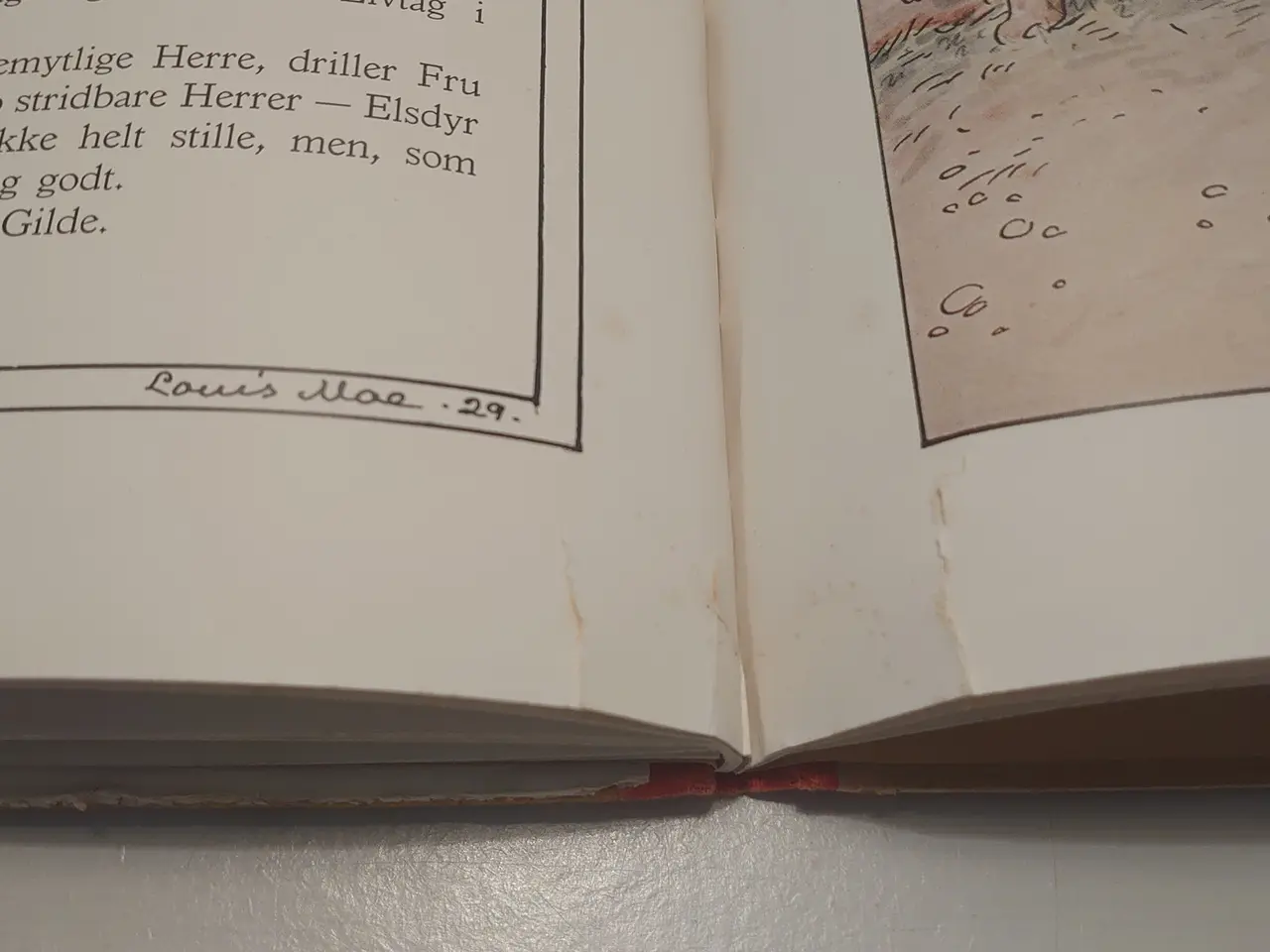 Billede 6 - Louis Moe: Skovkongens Gilde. 1. udg. 1929.