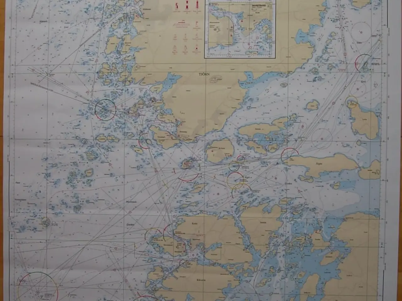 Billede 1 - Svensk Søkort 931 Kattegat Marstrand-Tistlarna