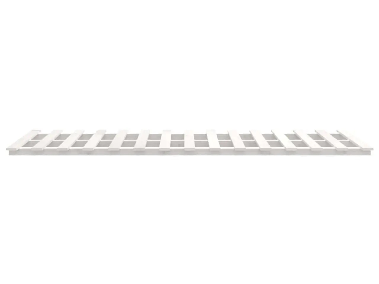 Billede 6 - Sengeramme 140 x 200 cm i massivt fyrretræ - hvid