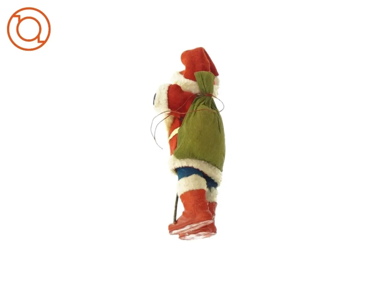 Billede 4 - gammel Julemand med sæk - figur