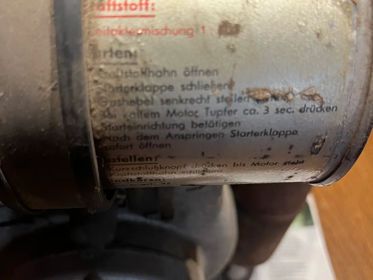 Billede 7 - Gammel sachs mortor 