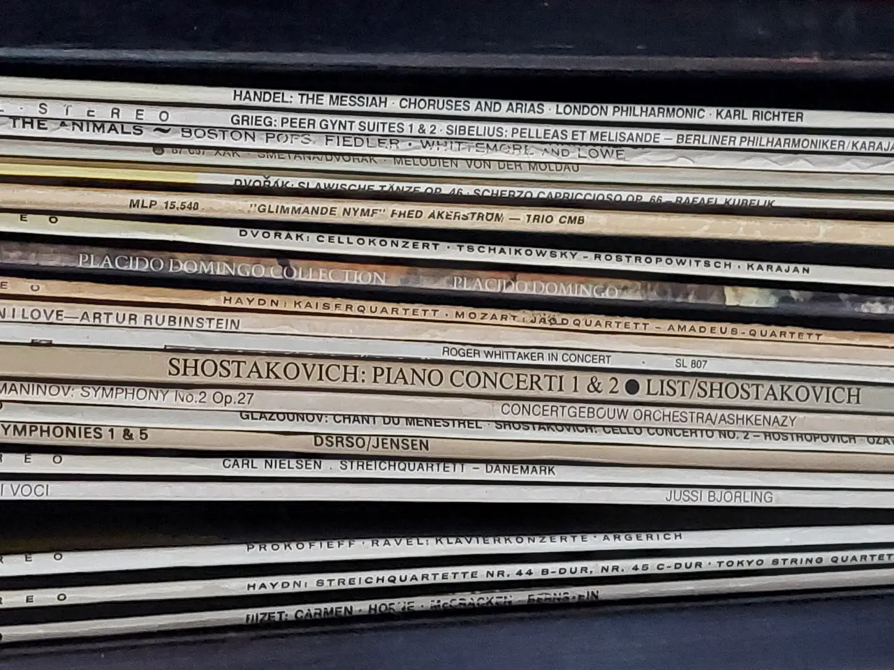 Billede 1 - Klassisk musik LP'er + jazz + folk+opera