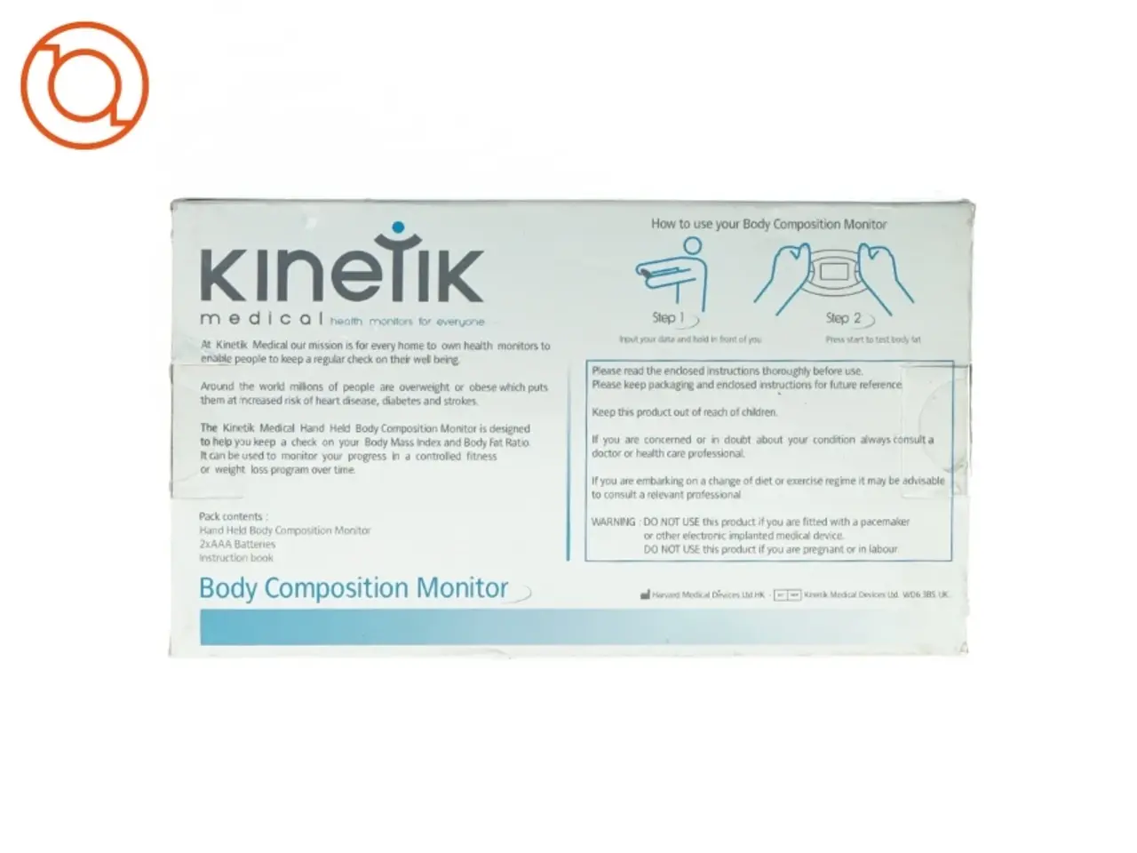Billede 2 - kinetik Body composition fra Kinetik (str. 25 cm)