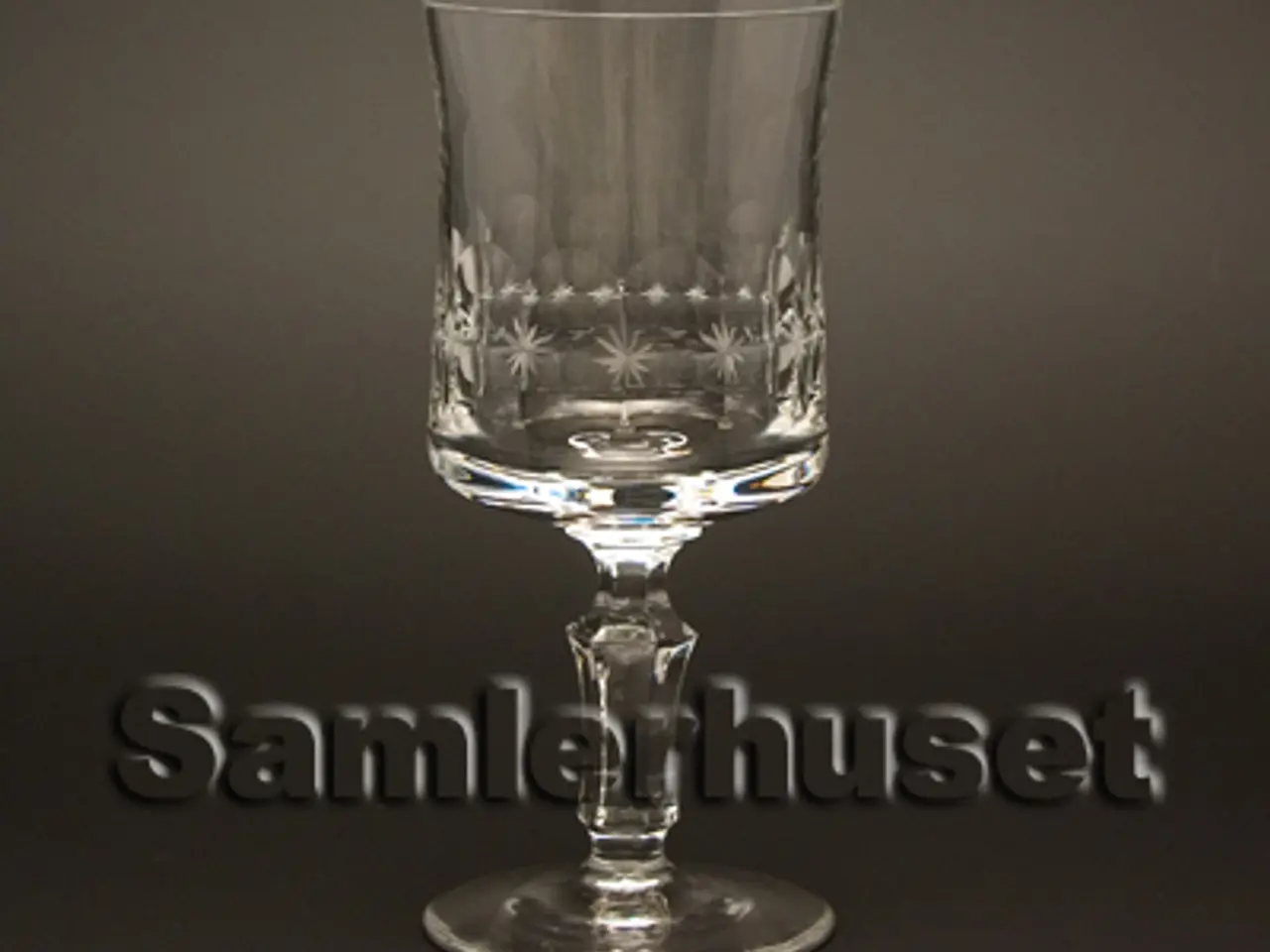 Billede 1 - Prisme Portvinsglas. H:120 mm.