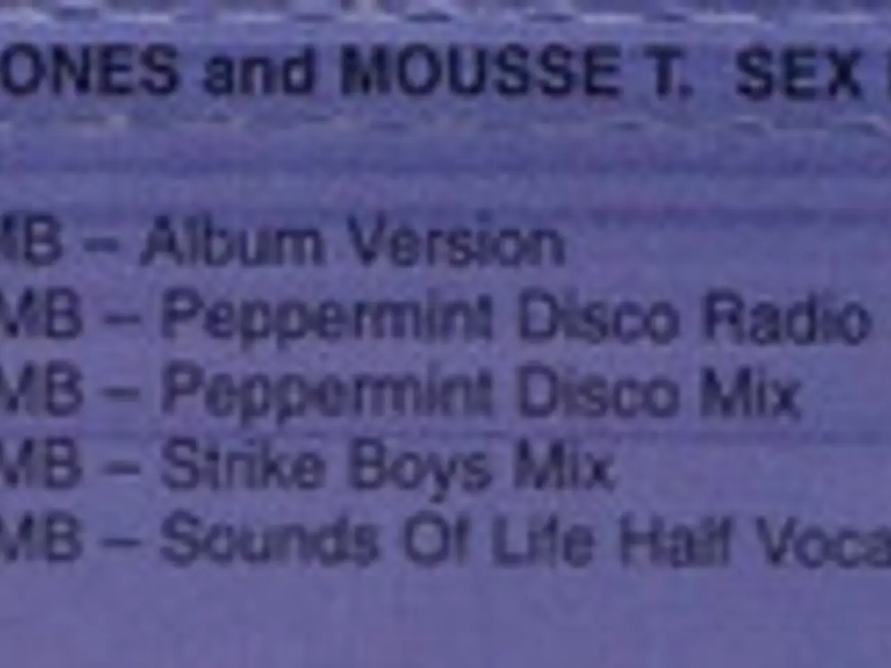 Billede 2 - Tom Jones And Mousse T. – Sex Bomb – CD