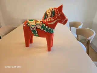 Dalar hest rød 42 cm