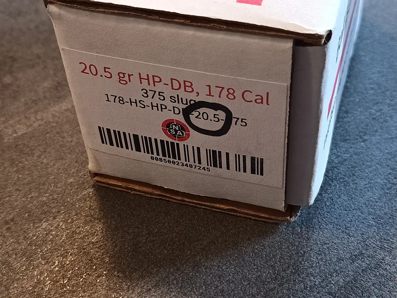 Billede 1 - Hagl NSA Slugs 4,5mm 20,5gr