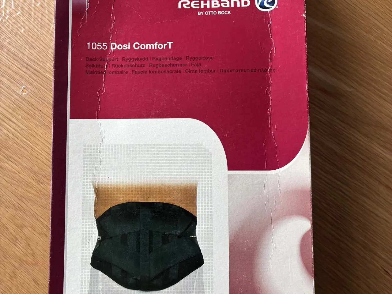 Billede 1 - Rygbælte mrk. Rehband 1055 Dosi Comfort