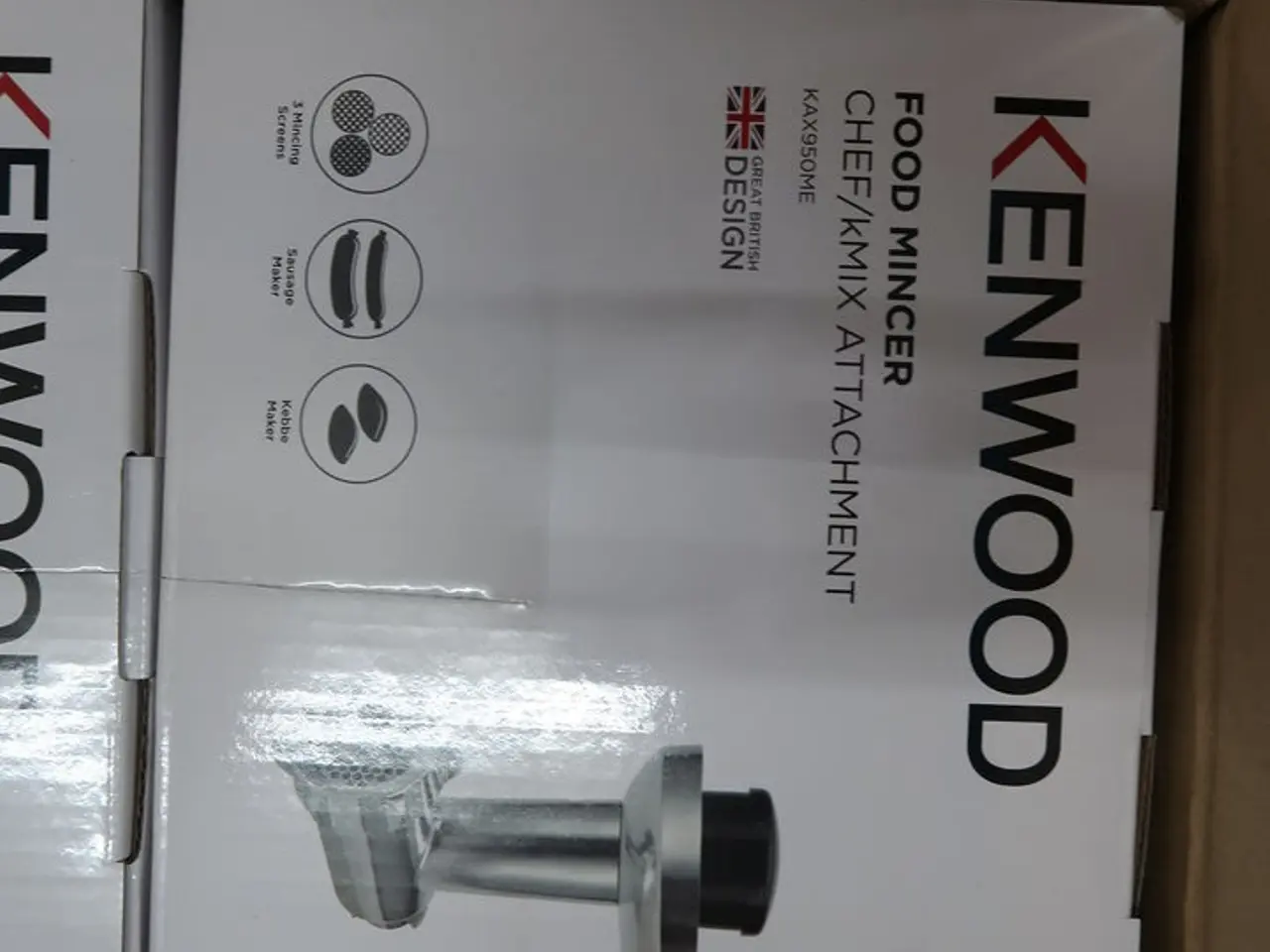 Billede 5 - 2 stk. Kødhakker KENWOOD KAX950ME