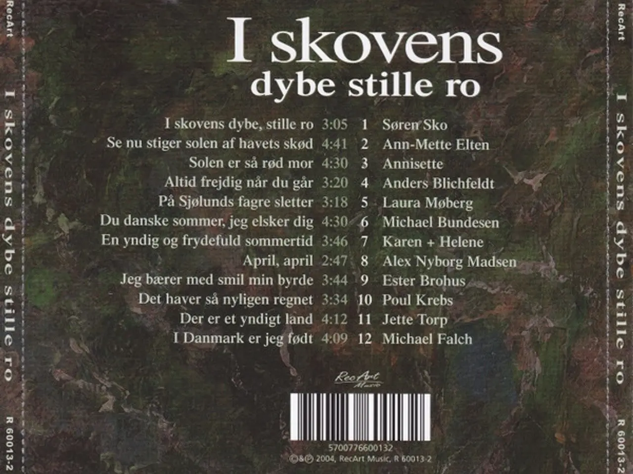 Billede 2 - Diverse kunstnere – I Skovens Dybe Stille Ro – CD