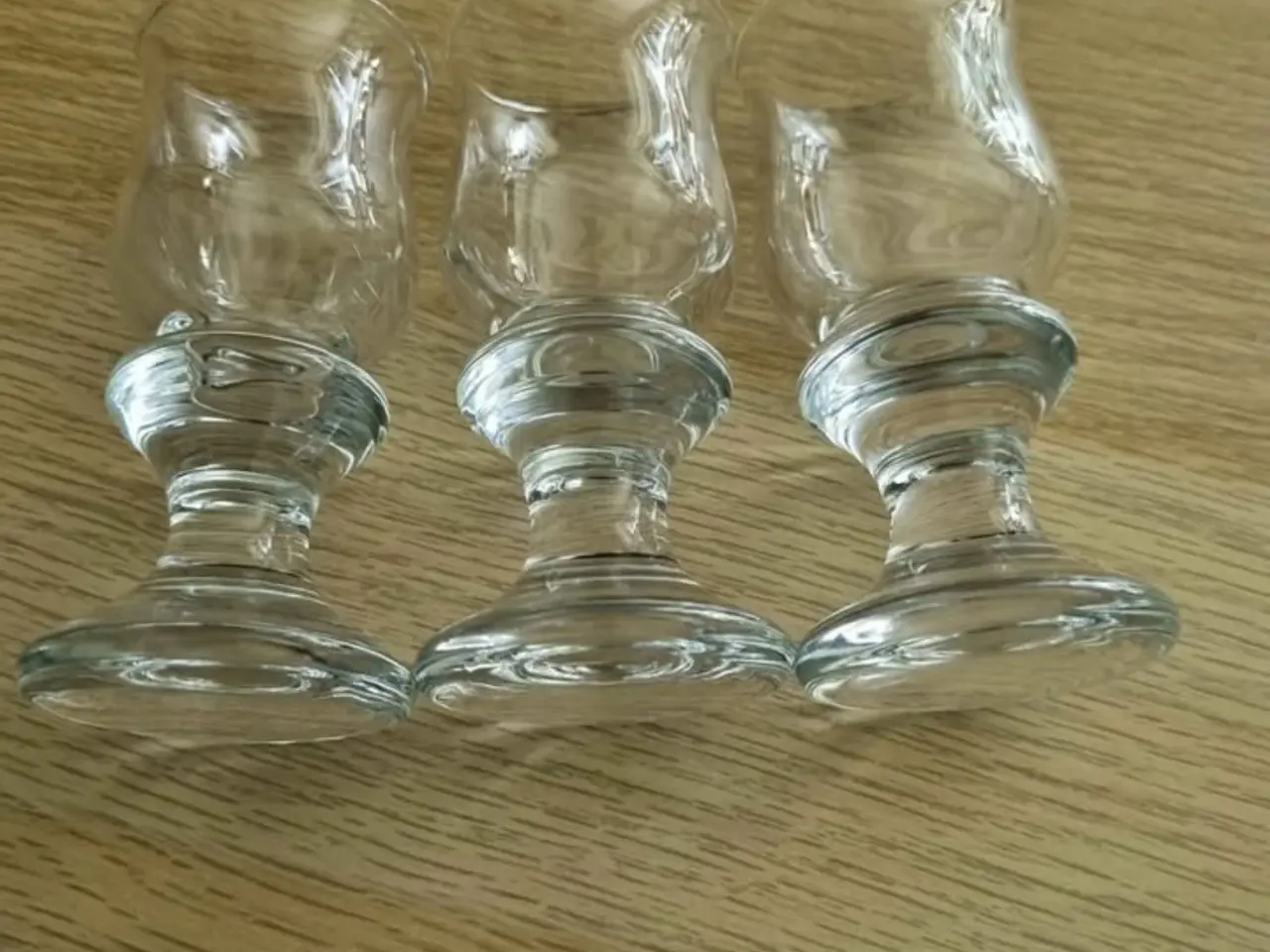 Billede 6 - Holmegård Tivoliglas: 2 ølglas +3 snapseglas 