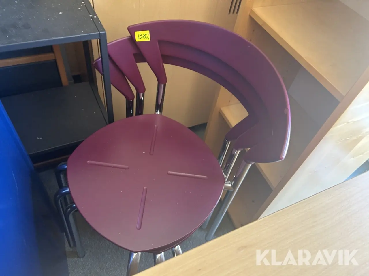 Billede 9 - Kontormøbler 16 styk Samt 8 stole