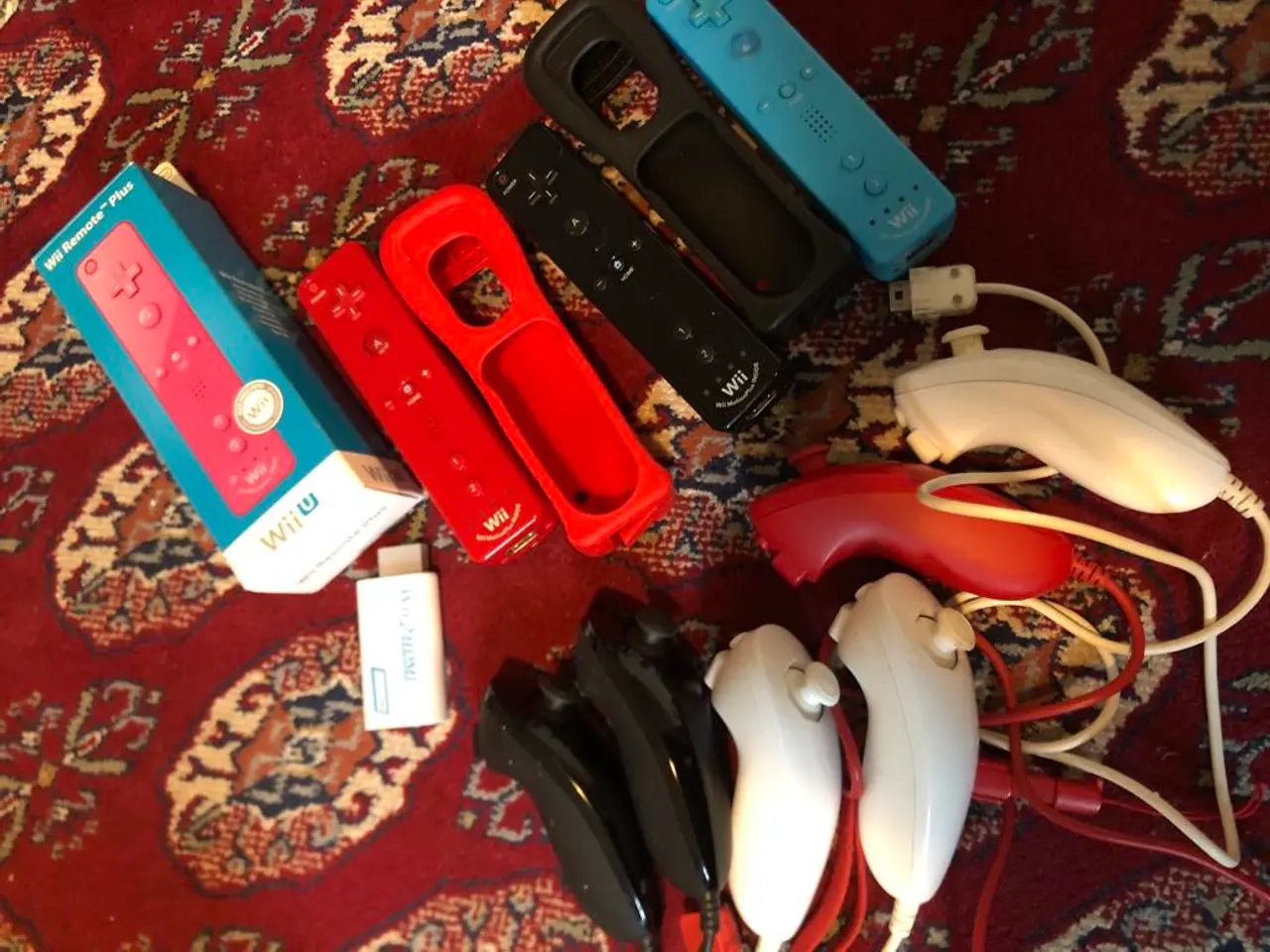 Billede 1 - Wii controllere, nunchuks, wii motes, forskellig p