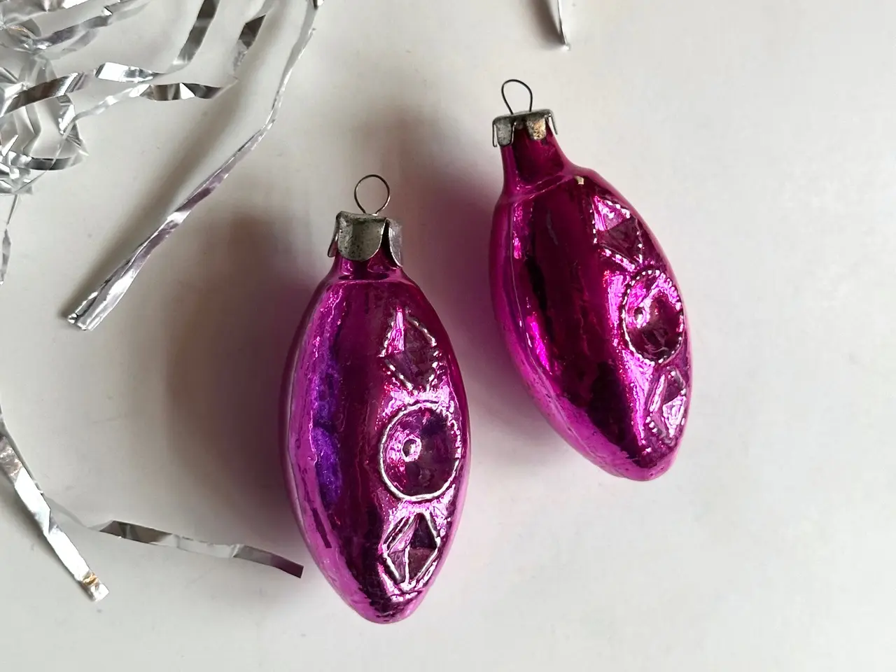 Billede 2 - Pink ovale lanterner, 2 stk samlet
