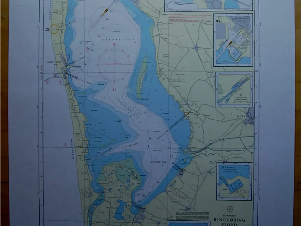 Billede 1 - Dansk Søkort  99 Ringkøbing Fjord