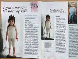 Strik lunt undertøj til store og små