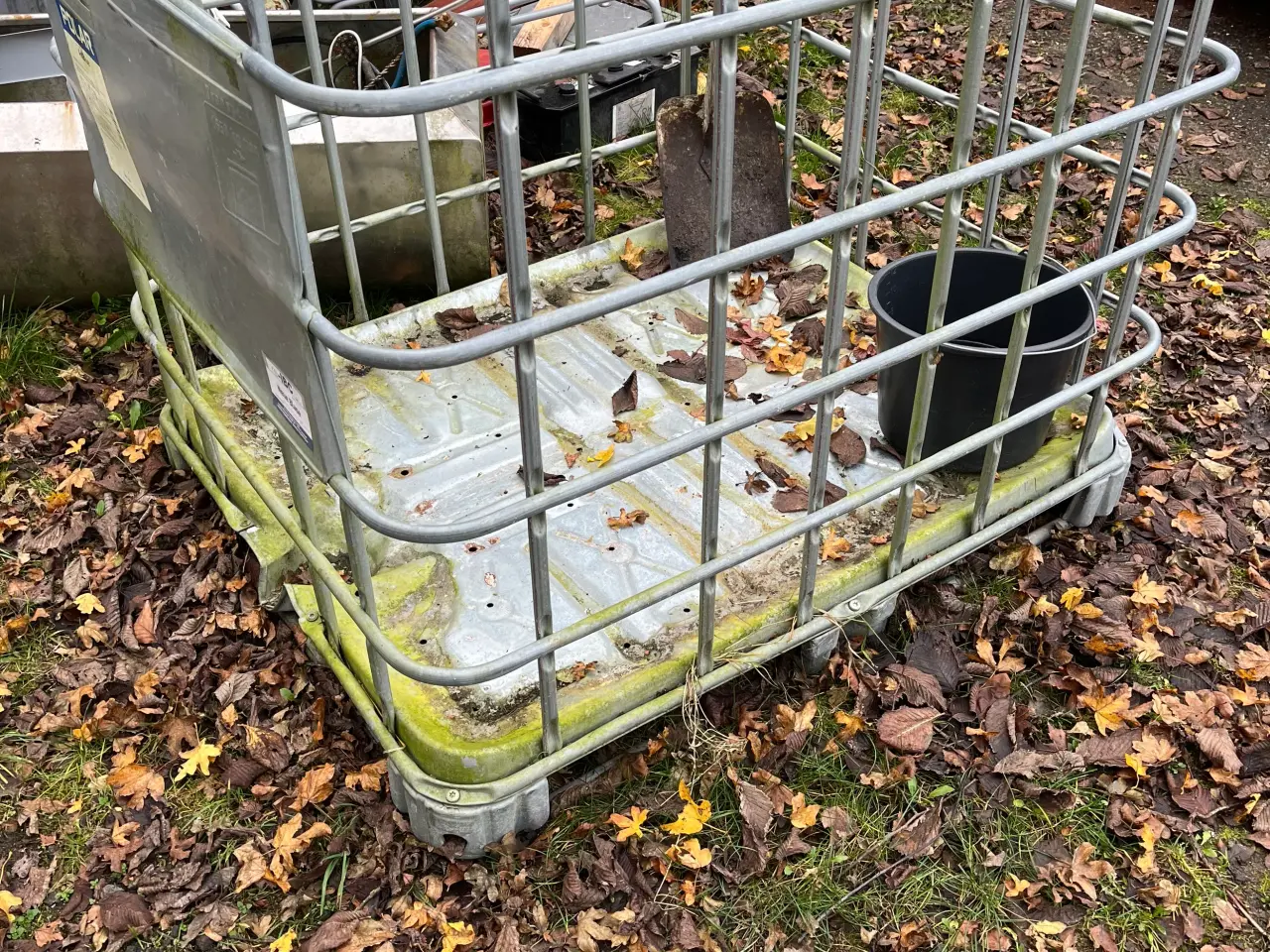 Billede 1 - Palletank og pallebur
