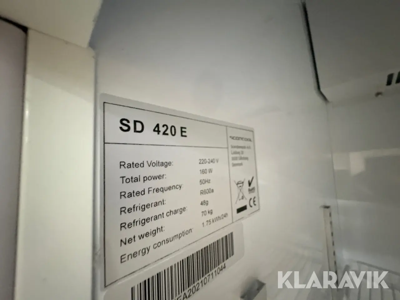 Billede 9 - Displaykøleskab Scancool SD420 E