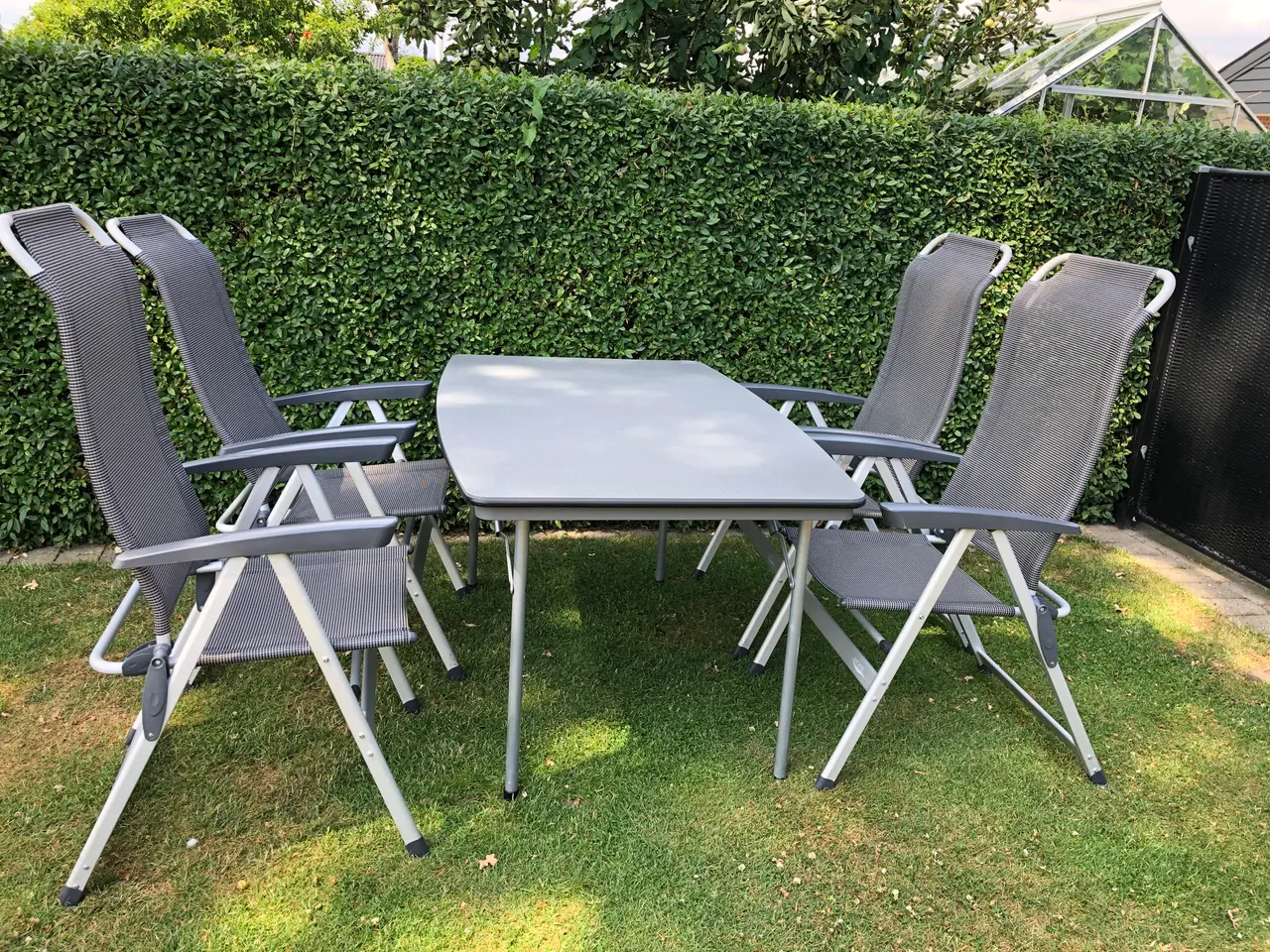 Billede 1 - Campingbord med 4 stole