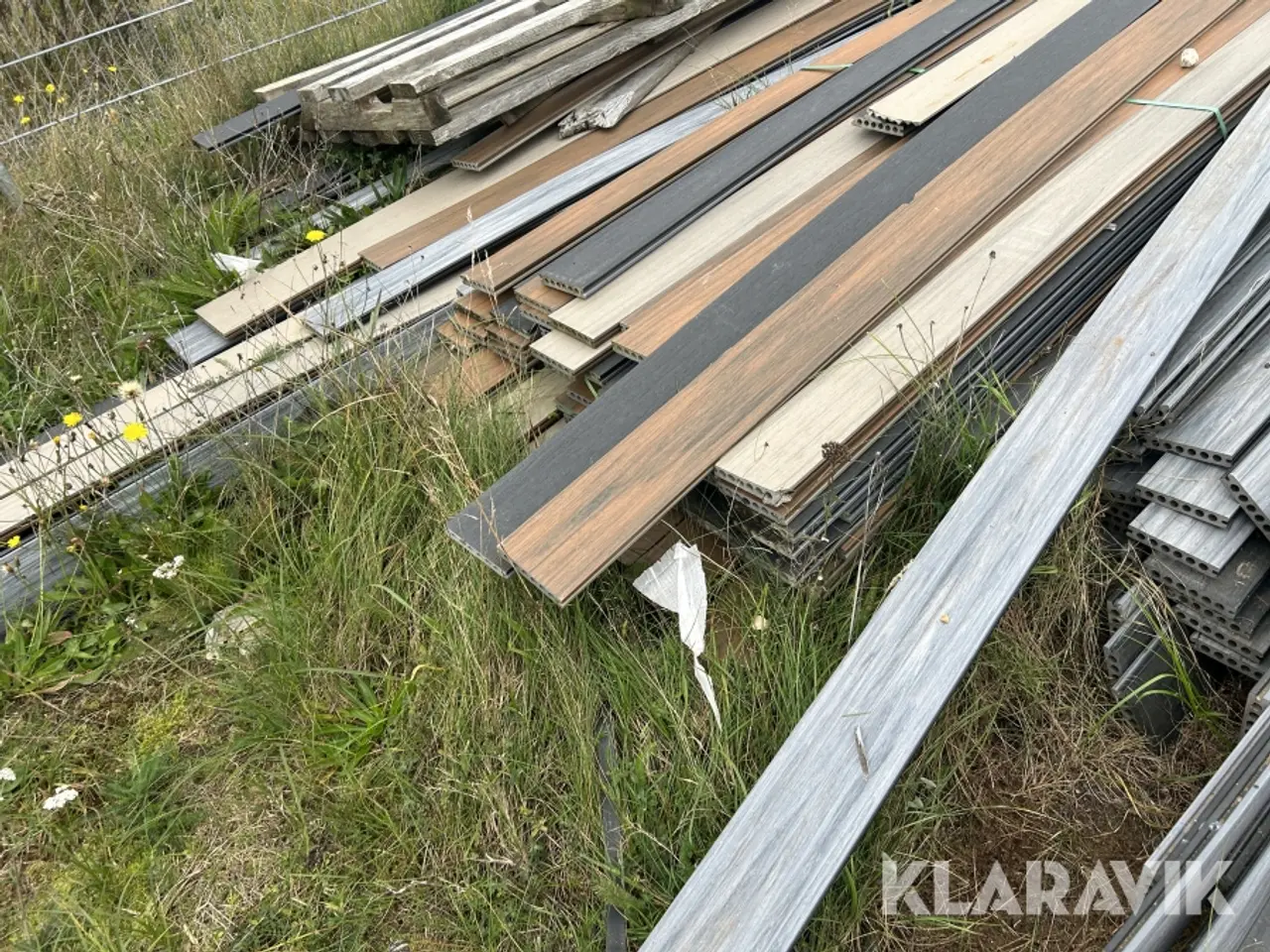 Billede 4 - Terrassebrædder Kirkedal Komposit blandede farver og størrelser, 2. sortering