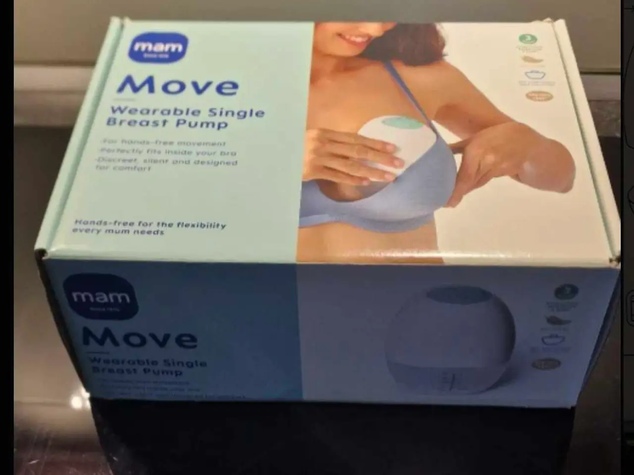 Billede 3 - Mam Move Wearable Single brystpumte brugt 1 gang